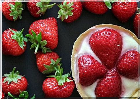 Tart With Strawberries