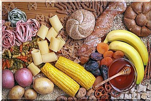 Carbohydrates in various forms