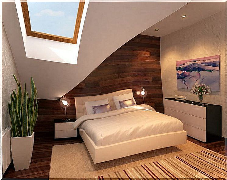 Stylish bedroom