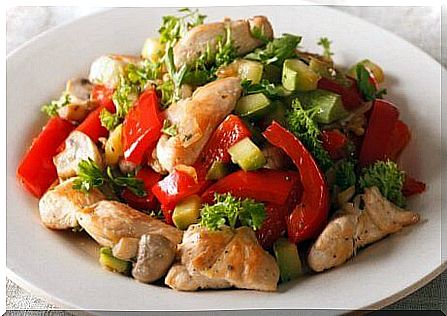 chicken with Coca Cola and vegetables is a delicious and original dish