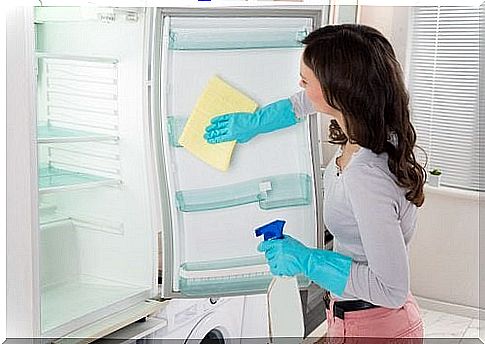 Cleaning the refrigerator