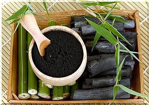 coal and bamboo