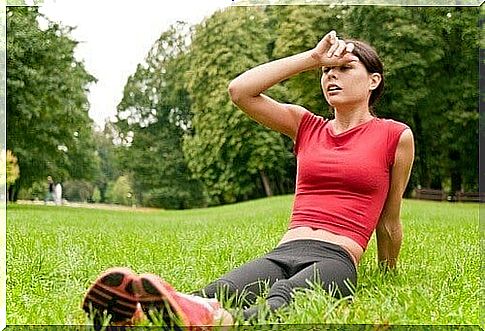 Exercises in the park