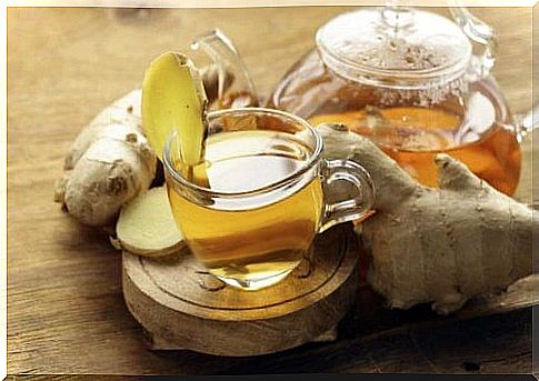 Ginger infusion for cough in children