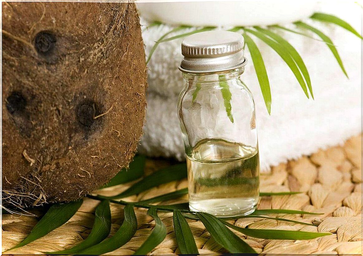 coconut oil for damaged hair