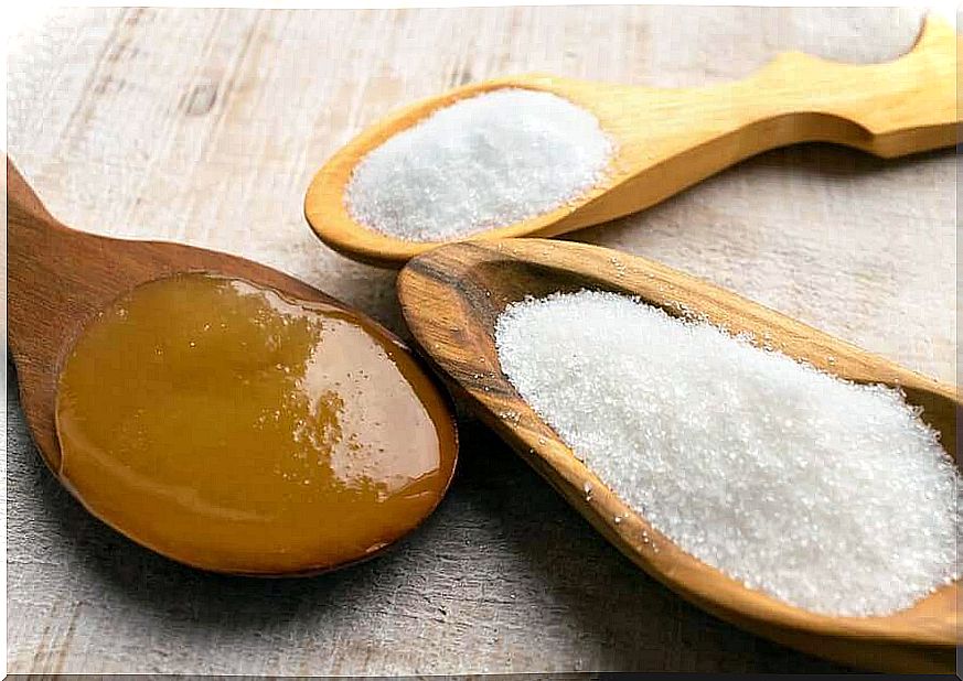 Spoon sweeteners - glucose and fructose