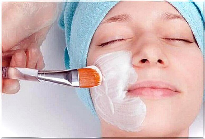 spa, mask application for blackheads