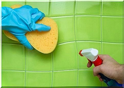 Cleaning tiles and grout