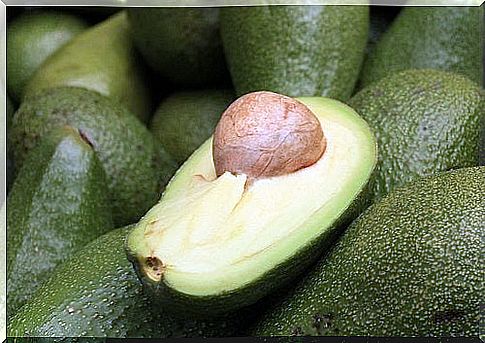 Half an avocado