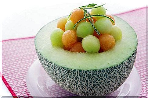 Melon salad