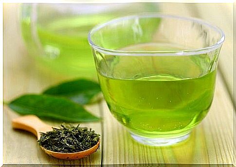 Green tea for weight loss. 