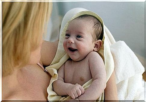 laughing baby